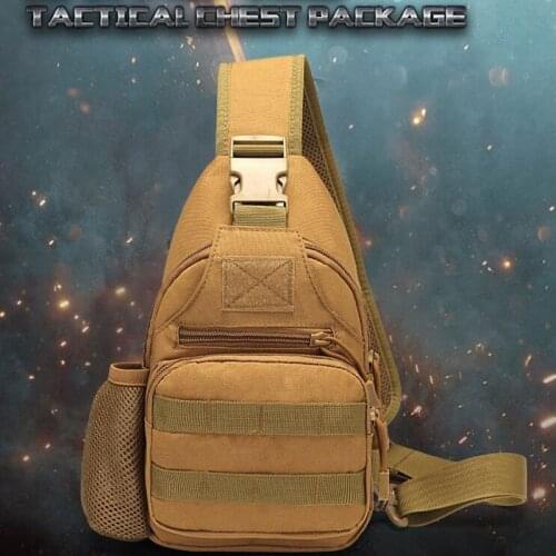 Tactical Shoulder Bag 600D Outdoor Military Sling Daypack Backpack Hunting Chest Bag for Cycling