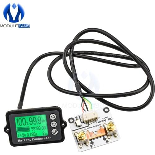 80V 50A TK15 Professional Precision Battery Capacity Tester Voltmeter for Portable Equipment E-bike Balance Car Cleaning Machine