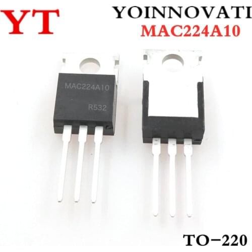 10pcs/lot MAC224A10 MAC224A TO-220 IC best quality