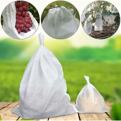 10PCS Grape Protection Bags For Fruit Vegetable Grapes Mesh Bag Against Insect Mosquito Bites Net Bag Vegetable Garden Tool