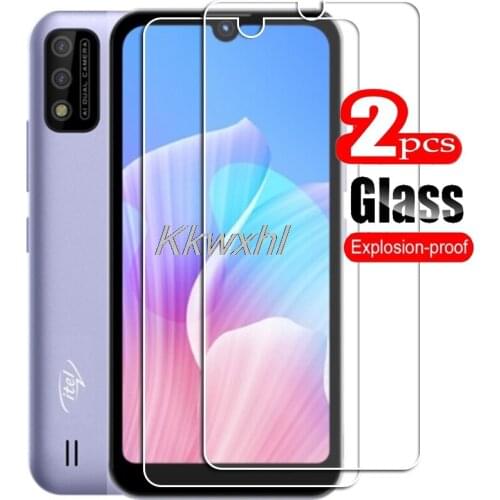 2PCS FOR Itel A26 High HD Tempered Glass Protective On ItelA26 Phone Screen Protector Film