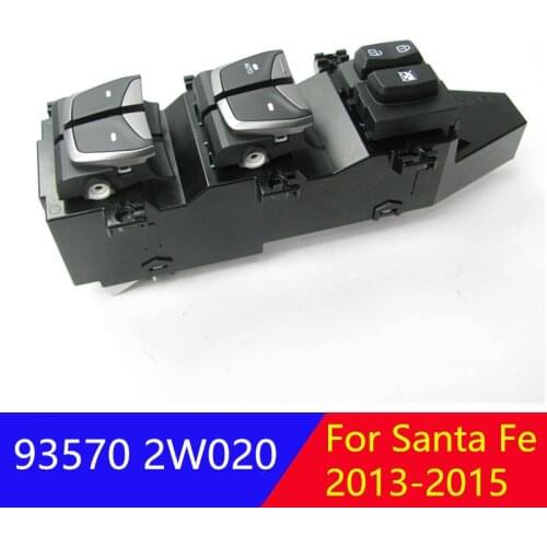 93570-2W020 for hyundai Santa fe 2013-2015 Genuine Left Drivers Side Power Window Door Lock Lift Control Switch 935702W020