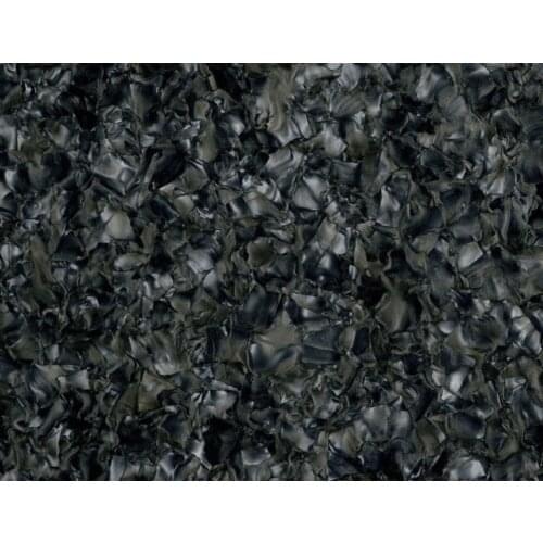 Acrylic/PMMA Pearlescent Mineral Crystal Sheets 3.0mm for Jewelries, Crafts, Art Works, Decoration - Graphite (DH16)