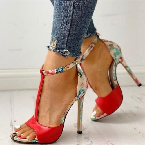 BOJMQ Womens High-heeled Shoes