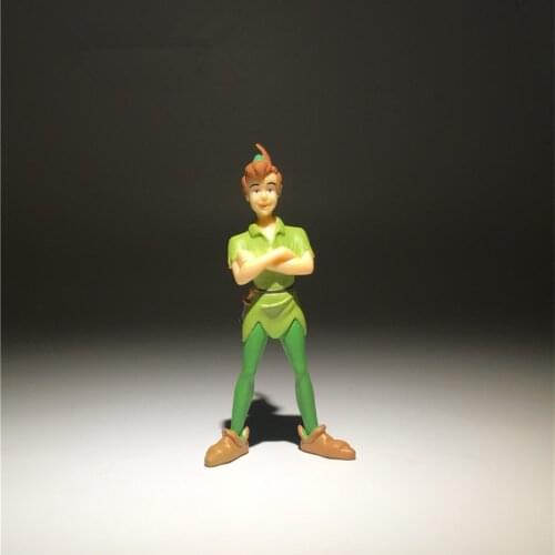 12piece /lot 9cm=3.5inch Jack PVC Action figure toys Peter Pan Collection toys