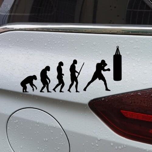 Evolution Cross Fit Fitnes Automobile Reflective Waterproof Car Stickers Vinyl Decals for Rear Windshield Car Body Motorbike