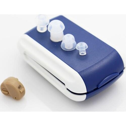 K-80 Mini Adjustable Dightal Tone In-ear Best Invisible Sound Enhancement Deaf Volume Amplifier Hearing Aid Aids Ear Assistance
