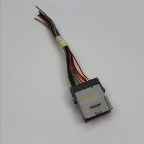 Plugs Into Factory Harness For Pontiac Aztek Montana Vibe Radio Wire Adapter / Stereo Cable / Male DIN To ISO