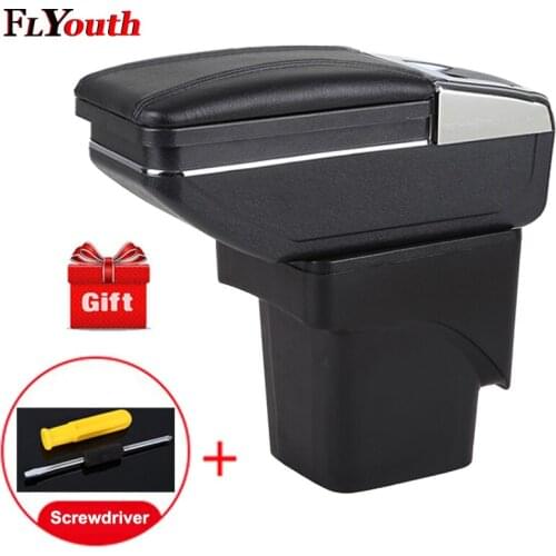 For Ford Focus 2 2009 2010 2011 Car Armrest Box Central Store MK2 Content Box Products Interior Armrest Storage Car-styling