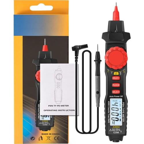 Professional Digital Multimeter Automatic Intelligent Pen Type Tester Multimeter Non-contact Voltage Current Tester Mesure Tool