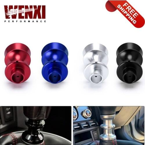 Car Styling Gear Shift Knob Reverse Lifter Up For Subaru BRZ Toyota FT86 GT86 Silver,Red,Black,Blue WX-SKA92