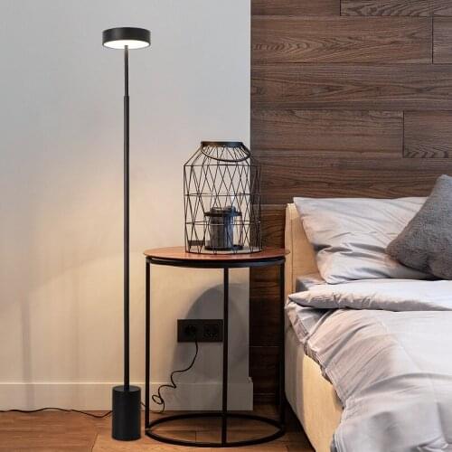 Modern Led Floor Lamp For Living Room Decoration Stand Lamp Study Bedroom Bedside Table Lights Nordic Decor Home Standing lamps