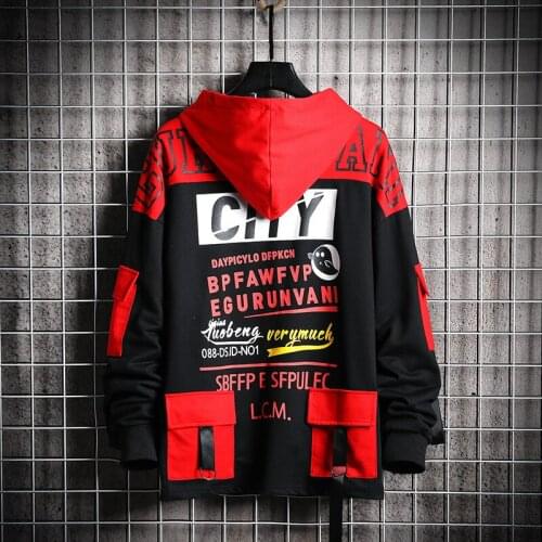 Hip Hop Spring Autumn Mens Hoodies Men Sweatshirt Male Harajuku Japanese Streetwear Black Hoodie Men Sweatshirts Man