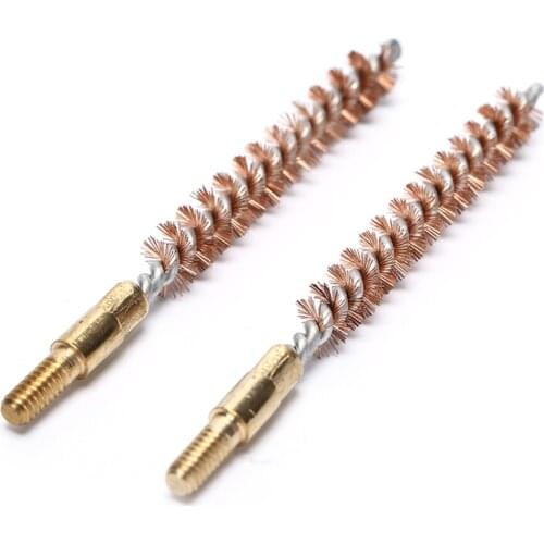 High Quality 2pcs/lot 22.223cal Phosphor Bronze Bore Brush for Thread Pistol Rifle Shotgun Wholesale