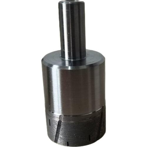 High speed diamond Straight shank drill bit for glass drilling holes ,no need edging