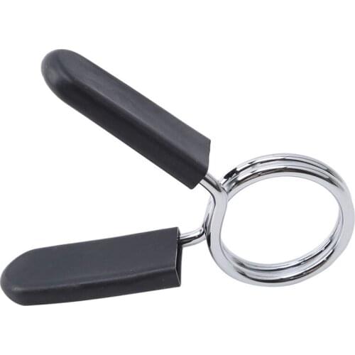 Barbell Lock 2Pcs 30mm Barbell Gym Weight Lifting Bar Dumbbell Lock Clamp Spring Collar Clips Sporting Accessories Sport Safety