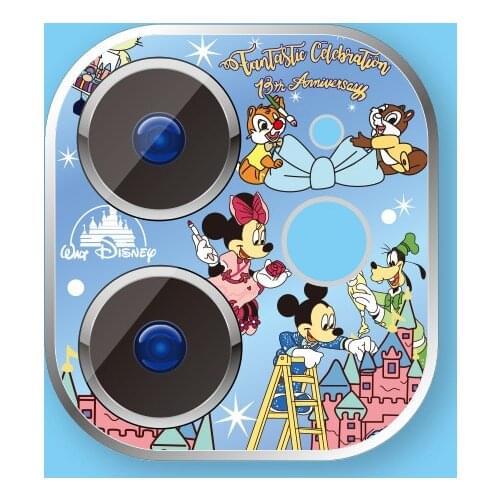 Cartoon Disney Mickey Minnie Camera Protector Case for Iphone 11 Camera Film Protector for Iphone 11 ProMax Lens Protective Film