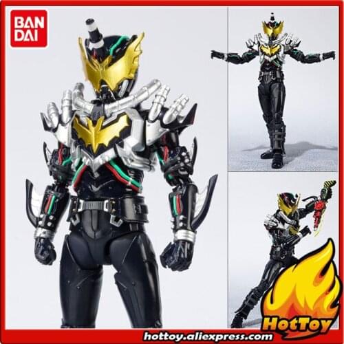 100% Original BANDAI Tamashii Nations S.H.Figuarts SHF Action Figure - Night Rogue from "Kamen Rider Build"