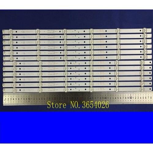 12 set/lot 55PUF6051/T3 55 ''backlight Luz tira para LE55D8800 4708-K550WD-A3213K31 4708-K550WD-A3213K21