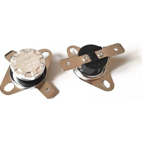2pcs Ksd301 250v10a thermostat thermal temperature control switch 40-180 Celsius NO/NC