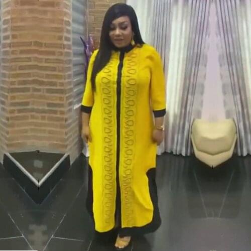 2021 African Dresses For Women Muslim Long Dress High Quality Length Fashion African Dress For Lady Africa Clothing Maxi Dresses