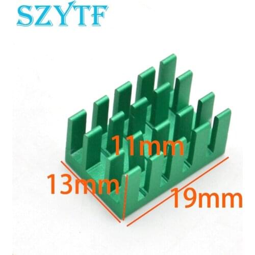 100pcs 19*13*11MM aluminum heat sink is suitable for use with computer graphics CPU chip memory