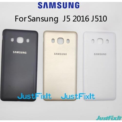 For Samsung Galaxy J5 2016 J510 J510F J510FN J510H J510G Original Phone Cases Housing Back Cover Rear Battery Door