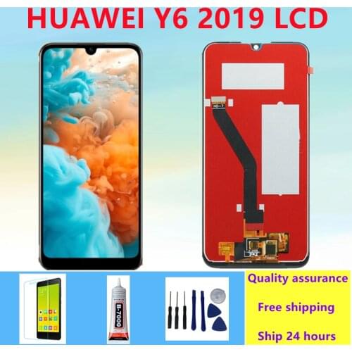For Huawei Y6 2019 LCD Display Touch Screen For Huawei Y6 Prime 2019 LCD MRD-LX1f LX1 LX2 LX3 L21 L22 Y6 Pro 2019