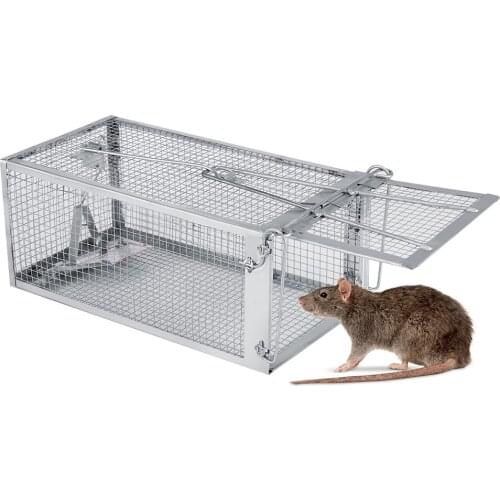 Household Mousetrap Large Space Automatic Rat Trap Cage Safe And Harmless High Efficiency Mousetrap
