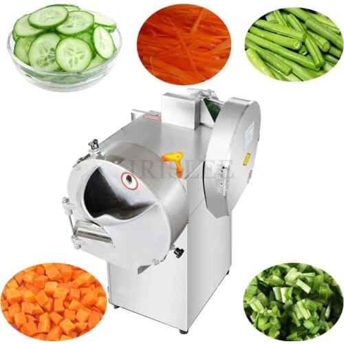 Electric Food Vegetable Cutting Machine Cutter Slicer Cabbage Chilli Potato Onion Slice/Strip Cutting Machine