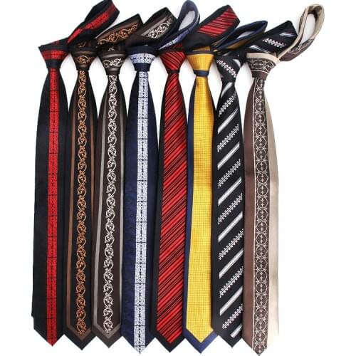 6cm New Fashion Floral Pattern Polyester Ties For Men Wedding Suit Gravata Stripe Dot Neck Tie Cravat Necktie Party Business Tie