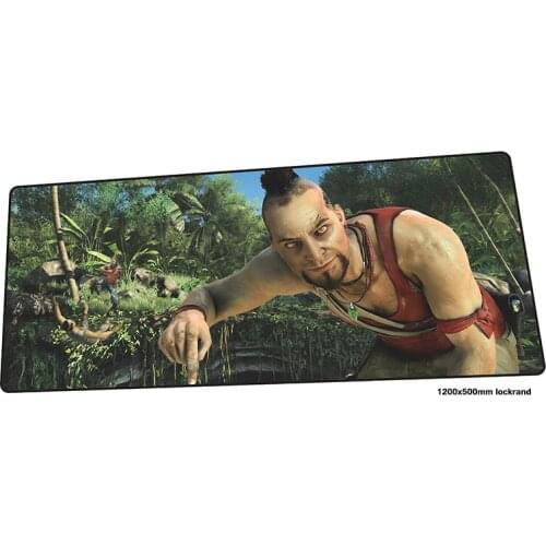 Far cry mouse pad gamer High quality 120x50cm notbook mouse mat gaming mousepad big pad mouse PC desk padmouse