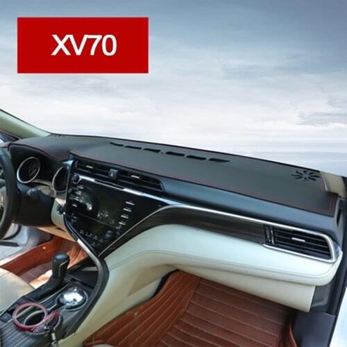 Leather Dashmat Dashboard Cover Dash For Toyota Camry XV50 XV70 2011 2012 2013 2014-2017 2018 2019 2020 Car Styling Accessories