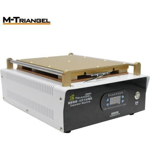 M-Triangel LCD Machine 14 inch Phone Pad LCD Screen Separator Manual Semiautomatic LCD Remover Built-in Pump Carton Box Package