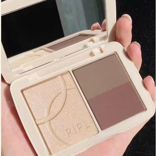 Makeup Highlighter Bronzer Palette Highlight Shimmer Matte Face Blush illuminator Nose Shadow Body Glitter Bright Cheek Blusher