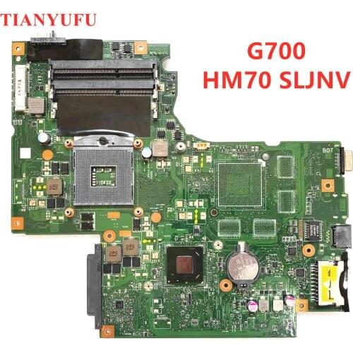 FOR Lenovo G700 laptop motherboard rev 2.1 BAMBI motherboard SLJNV DDR3 PGA988B HM70 USB3.0 mainboard 100% test work