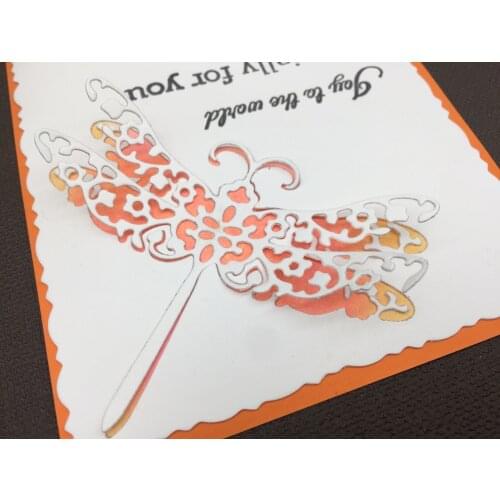 METAL CUTTING DIES cut knife mold art cutter Scrapbooking PAPER CRAFT spring dragonfly lace album insect animal emboss stencils