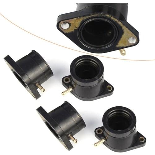 Motorcycle Carburetor Intake Manifold Boot Joint Carb Holder For Yamaha XJ650 XJ750 4Pcs/Set