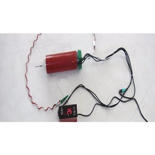 30CC/25*50mm 12V Small cylindrical heating ring flexible heated Digital display temperature controller Silicone heater syringe
