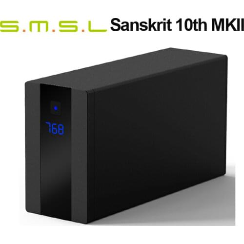 SMSL Sanskrit 10th MKII DAC AK4493EQ 32Bit/768kHz Native DSD512 USB/Optical/Coaxial/ input XMOS USB Decoder