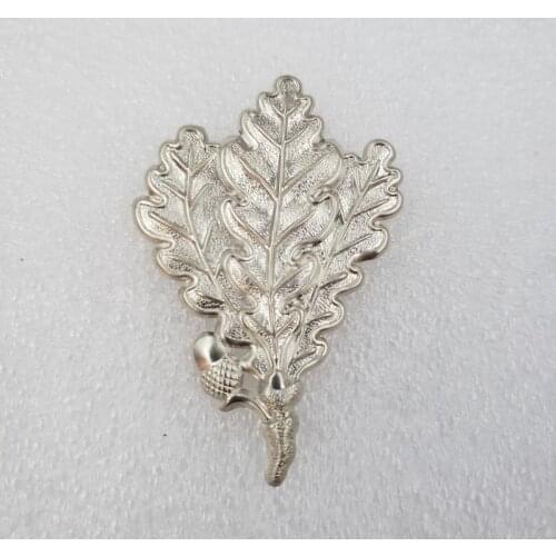 Sniper Oak Leaf Metal Cap Badge of The German Army of World War II COPY