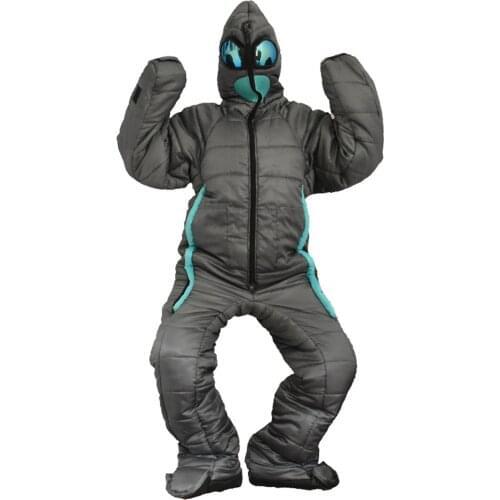 Alien Walking Sleeping Bag Human Wearable Camping Mummy Sleeping Bag Adult Lite Warming Walking Indoor Outdoor Sleeping Bag