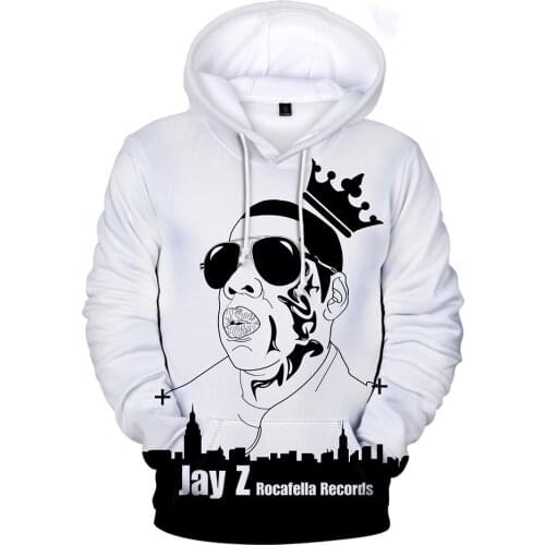 YYDS Jay Z Hoodies Sweatshirt Music Rock Rapper 3D Women Sweatshirt Mens Hoodies Kids Hip Hop Moletom Feminino Kids Clothes