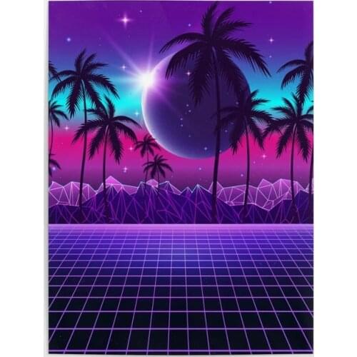 Home Decoration Hd Print Twilight Retrowave Pictures Wall Artwork Modular Poster Canvas Painting For Living Room No Framework