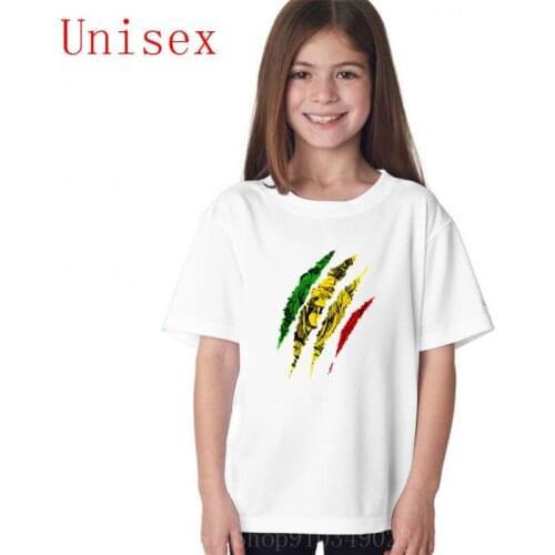 Warrior Lion of Judah King Rasta Reggae Jamaica boy clothes t shirt boys teenage girls clothing kids clothes girls 8 to 12