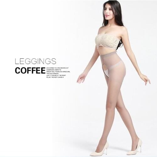 Sexy Lingerie Mesh Hollow Out Open Crotch Pantyhose Stockings Tights Bodysuit Temptation Fishnet Bodystocking Sexy