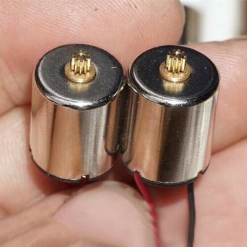 1PC 12mm*14.7mm 5-Pole Coreless Motor DC 3V 5V 6V 8V 31000RPM High Speed Electric Motor Steering Engine Strong Magnetic DIY Toy