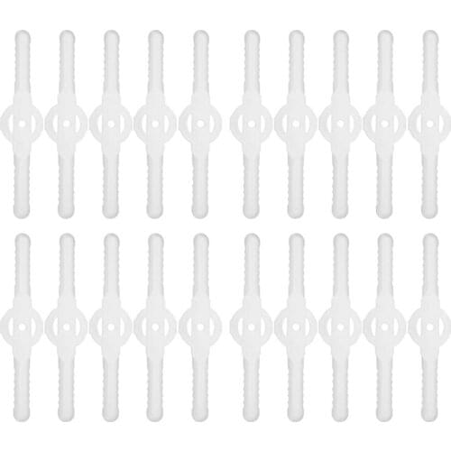 20Pcs Plastic Grass Trimmer Blades Lawn Mower Trimmer Accessories Lawn Mower Blade Cordless Trimmer Garden Tool