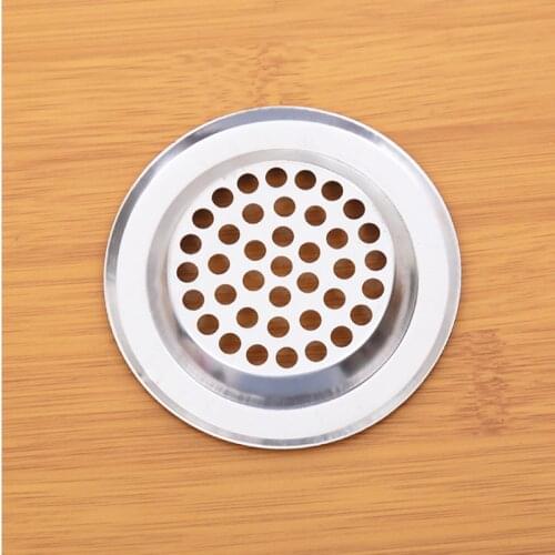 1PCS Stainless Steel Kitchen Sink Strainer Stopper Waste Plug Sink Filter Bathroom Basin Sink Drain Deodorization Accessories