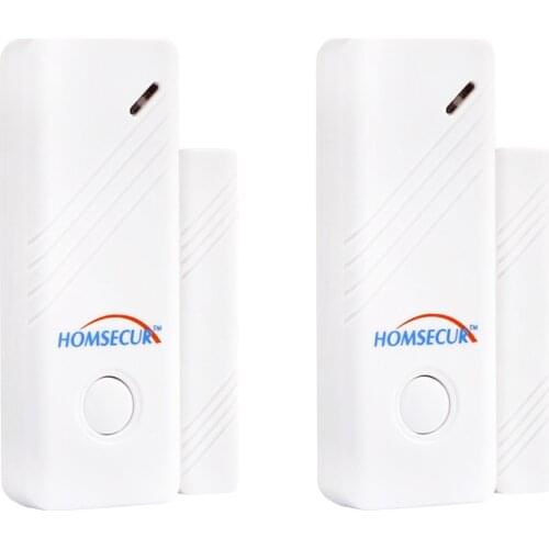 HOMSECUR 433MHz Wireless Door/Window Sensors A2-1(2/4/6/8/10pcs Optional) For HOMSECUR Alarm System